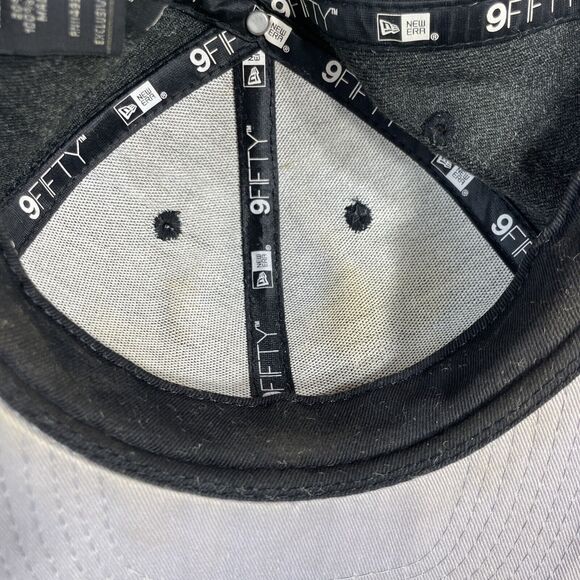 Chicago Bulls Hat Cap Adult Snapback Gray Red Basketball Hardwood Classic Men - Picture 10 of 14